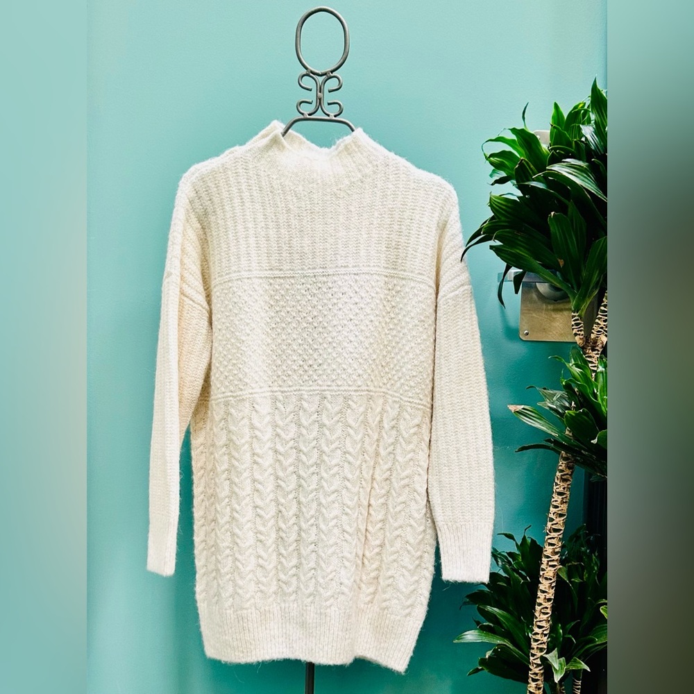 TOPSHOP Cozy Cream Women's Sweater